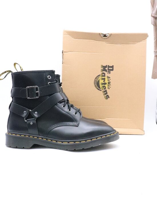New Doc Dr Martens Cristofor Men\'s 11 Women\'s 12 Black Leather Harness Boots main image 5